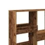 Estantería/divisor de espacios madera envejecida 100x33x115 cm by , Bookcases and shelves - Ref: Foro24-854515, Price: 53,22 ...