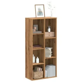 Craftsman oak engineered wood bookshelf 50x25x105 cm by , Bookcases and shelves - Ref: Foro24-852797, Price: 74,46 €, Discoun...