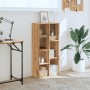 Handgefertigtes Eichenfurnier-Holzregal 50x25x105 cm von , Bücherregale und Regale - Ref: Foro24-852797, Preis: 75,53 €, Raba...
