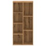 Handgefertigtes Eichenfurnier-Holzregal 50x25x105 cm von , Bücherregale und Regale - Ref: Foro24-852797, Preis: 75,53 €, Raba...