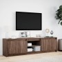 LED-TV-Möbel aus braunem Eichenfurnierholz, 180x34x50 cm. von , TV-Möbel - Ref: Foro24-3307918, Preis: 151,64 €, Rabatt: %