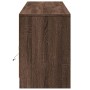 LED-TV-Möbel aus braunem Eichenfurnierholz, 180x34x50 cm. von , TV-Möbel - Ref: Foro24-3307918, Preis: 151,64 €, Rabatt: %