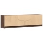 Mueble de TV LED madera ingeniería marrón roble 180x34x50 cm de , Muebles TV - Ref: Foro24-3307918, Precio: 151,64 €