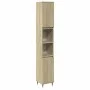 3-teiliges Badezimmermöbelset aus Eichenholz-Sonoma-Sperrholz. von , Badezimmermöbel - Ref: Foro24-3307676, Preis: 191,42 €, ...