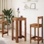 High bar table made of aged engineered wood 51x50x103.5 cm by , Kitchen and dining tables - Ref: Foro24-854407, Price: 67,46 ...