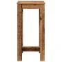 High bar table made of aged engineered wood 51x50x103.5 cm by , Kitchen and dining tables - Ref: Foro24-854407, Price: 67,46 ...