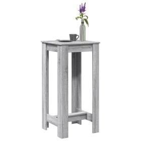 High bar table made of gray Sonoma engineered wood, measuring 51x50x103.5 cm. by , Kitchen and dining tables - Ref: Foro24-85...