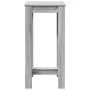 High bar table made of gray Sonoma engineered wood, measuring 51x50x103.5 cm. by , Kitchen and dining tables - Ref: Foro24-85...