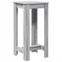 High bar table made of gray Sonoma engineered wood, measuring 51x50x103.5 cm. by , Kitchen and dining tables - Ref: Foro24-85...