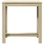 High bar table made of engineered Sonoma oak wood, measuring 102x50x103.5 cm. by , Kitchen and dining tables - Ref: Foro24-85...