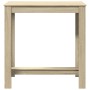 Hoher Barhockertisch aus Sonoma-Eichen-Ingenieurholz, 102x50x103,5 cm. von , Küchen- und Esstische - Ref: Foro24-854411, Prei...