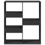 Black shelving/space divider 100x33x115 cm by , Bookcases and shelves - Ref: Foro24-854509, Price: 54,62 €, Discount: %