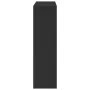 Black shelving/space divider 100x33x115 cm by , Bookcases and shelves - Ref: Foro24-854509, Price: 54,62 €, Discount: %