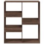Regal / Raumteiler Eiche braun 100x33x115 cm von , Bücherregale und Regale - Ref: Foro24-854514, Preis: 55,45 €, Rabatt: %