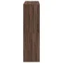 Brown oak shelving / space divider 100x33x115 cm by , Bookcases and shelves - Ref: Foro24-854514, Price: 55,02 €, Discount: %