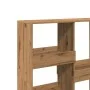 Shelf / room divider oak artisan 100x33x115 cm by , Bookcases and shelves - Ref: Foro24-854516, Price: 53,22 €, Discount: %