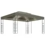 Garden gazebo tent with LED light strip 3x4m taupe 180 g/m² by , Tents and gazebos - Ref: Foro24-3070310, Price: 297,45 €, Di...