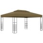 Garden gazebo tent with LED light strip 3x4m taupe 180 g/m² by , Tents and gazebos - Ref: Foro24-3070310, Price: 291,40 €, Di...