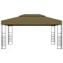 Garden gazebo tent with LED light strip 3x4m taupe 180 g/m² by , Tents and gazebos - Ref: Foro24-3070310, Price: 297,45 €, Di...