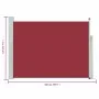 Roter seitlicher ausziehbarer Gartenmarkise 120x500 cm. von , Sonnenschirme - Ref: Foro24-48391, Preis: 100,04 €, Rabatt: %