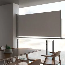 Ausziehbarer seitlicher Markisenstoff für Terrasse 120x300 cm in Grau. von , Sonnenschirme - Ref: Foro24-45189, Preis: 84,74 ...