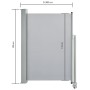 Ausziehbarer seitlicher Markisenstoff für Terrasse 120x300 cm in Grau. von , Sonnenschirme - Ref: Foro24-45189, Preis: 86,58 ...