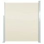 Retractable side awning 120x300 cm cream by , Umbrellas - Ref: Foro24-45360, Price: 82,34 €, Discount: %