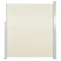 Retractable side awning 120x300 cm cream by , Umbrellas - Ref: Foro24-45360, Price: 80,49 €, Discount: %