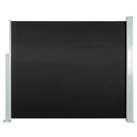 Seitlicher ausziehbarer Sonnenschutz 120x300 cm in Schwarz. von , Sonnenschirme - Ref: Foro24-45359, Preis: 95,17 €, Rabatt: %