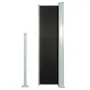 Toldo lateral retráctil 120x300 cm negro de , Sombrillas - Ref: Foro24-45359, Precio: 92,81 €, Descuento: %