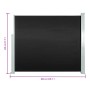 Seitlicher ausziehbarer Sonnenschutz 120x300 cm in Schwarz. von , Sonnenschirme - Ref: Foro24-45359, Preis: 95,17 €, Rabatt: %