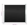 Toldo lateral retráctil 120x300 cm negro de , Sombrillas - Ref: Foro24-45359, Precio: 92,81 €, Descuento: %