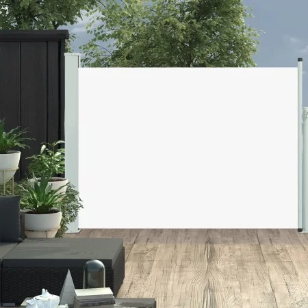 Retractable cream-colored garden side awning 120x500 cm by , Umbrellas - Ref: Foro24-48389, Price: 85,38 €, Discount: %