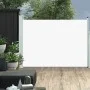 Retractable cream-colored garden side awning 120x500 cm by , Umbrellas - Ref: Foro24-48389, Price: 85,38 €, Discount: %