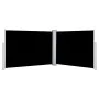 Seitlicher ausziehbarer schwarzer Markisenstoff 120x1000 cm. von , Sonnenschirme - Ref: Foro24-48478, Preis: 70,42 €, Rabatt: %