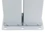 Seitlicher ausziehbarer schwarzer Markisenstoff 120x1000 cm. von , Sonnenschirme - Ref: Foro24-48478, Preis: 70,42 €, Rabatt: %
