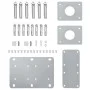 Seitlicher ausziehbarer schwarzer Markisenstoff 120x1000 cm. von , Sonnenschirme - Ref: Foro24-48478, Preis: 70,42 €, Rabatt: %