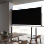 Ausziehbarer seitlicher Markisenstoff für Terrasse 120x300 cm in Schwarz. von , Sonnenschirme - Ref: Foro24-45187, Preis: 74,...