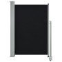 Toldo lateral retráctil para patio 120x300 cm negro de , Sombrillas - Ref: Foro24-45187, Precio: 74,77 €, Descuento: %