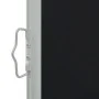 Toldo lateral retráctil para patio 120x300 cm negro de , Sombrillas - Ref: Foro24-45187, Precio: 72,43 €, Descuento: %
