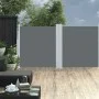 Toldo lateral retráctil gris antracita 120x600 cm de , Sombrillas - Ref: Foro24-48450, Precio: 179,52 €, Descuento: %