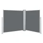 Toldo lateral retráctil gris antracita 120x600 cm de , Sombrillas - Ref: Foro24-48450, Precio: 179,52 €, Descuento: %