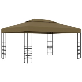 Pergola in Grau-Taupe 3x4 m 180 g/m² von , Zelte und Pavillons - Ref: Foro24-312229, Preis: 265,47 €, Rabatt: %