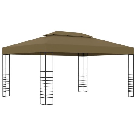 Taupe gray gazebo 3x4 m 180 g/m² by , Tents and gazebos - Ref: Foro24-312229, Price: 265,35 €, Discount: %
