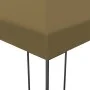 Taupe gray gazebo 3x4 m 180 g/m² by , Tents and gazebos - Ref: Foro24-312229, Price: 247,63 €, Discount: %