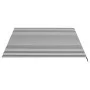 Tela de repuesto para toldo gris antracita y blanco 4x3 m de vidaXL, Toldos - Ref: Foro24-311987, Precio: 66,44 €, Descuento: %