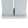 Retractable blue side awning 120x1000 cm by , Umbrellas - Ref: Foro24-48482, Price: 95,07 €, Discount: %