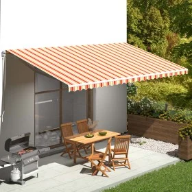 Replacement fabric for yellow and orange awning 6x3 m by vidaXL, Awnings - Ref: Foro24-312023, Price: 78,59 €, Discount: %