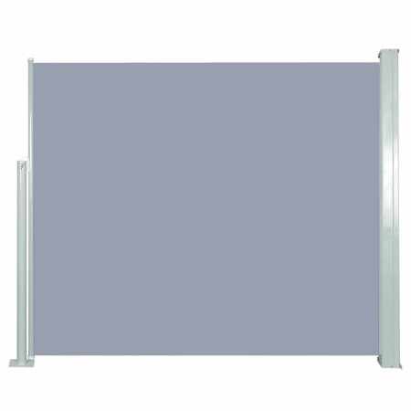 Toldo lateral retráctil 120x300 cm gris de , Sombrillas - Ref: Foro24-45363, Precio: 68,11 €, Descuento: %