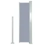 Retractable side awning 120x300 cm gray by , Umbrellas - Ref: Foro24-45363, Price: 66,86 €, Discount: %